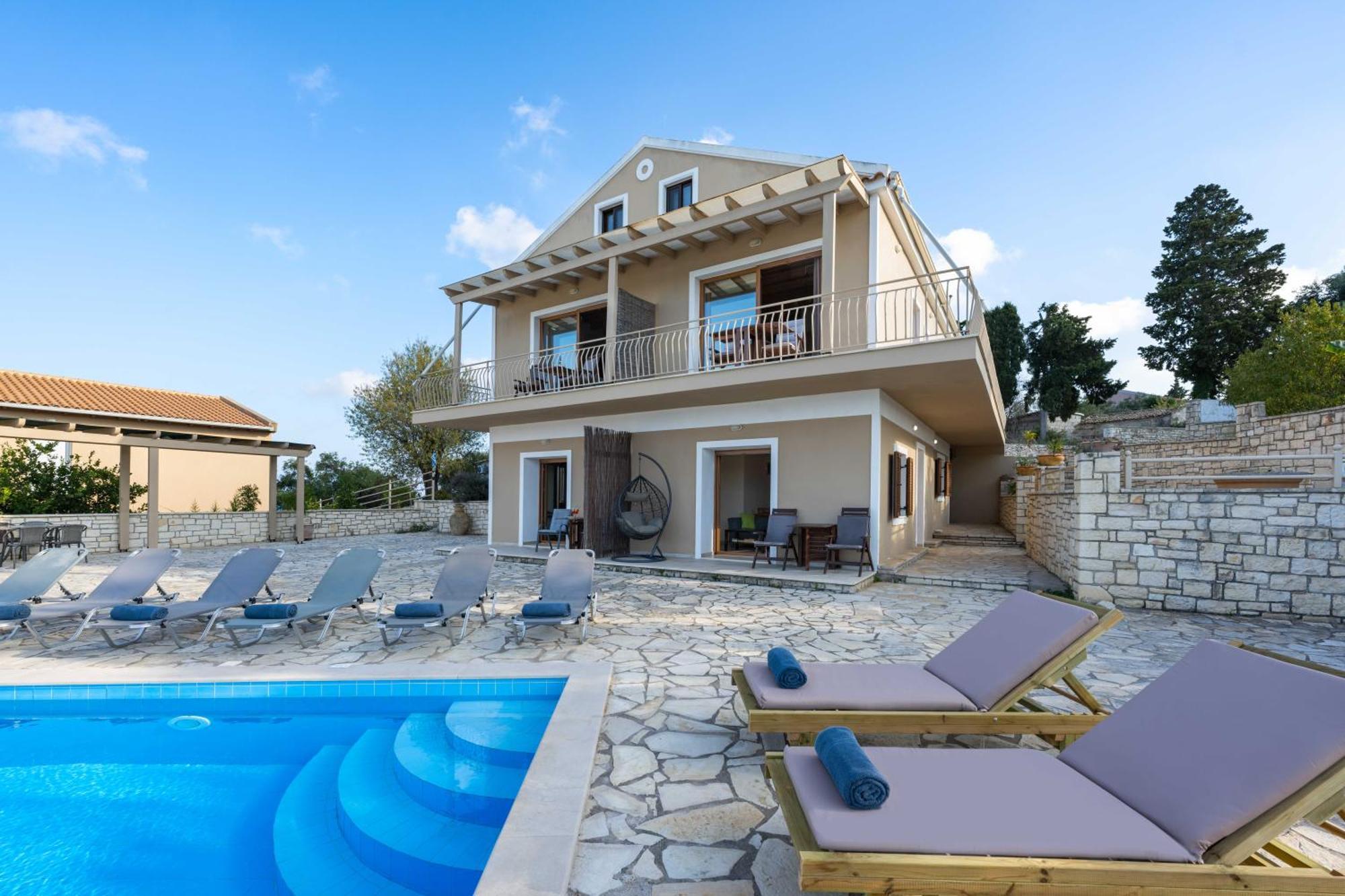 Longós Pangolas Apartments Paxos מראה חיצוני תמונה