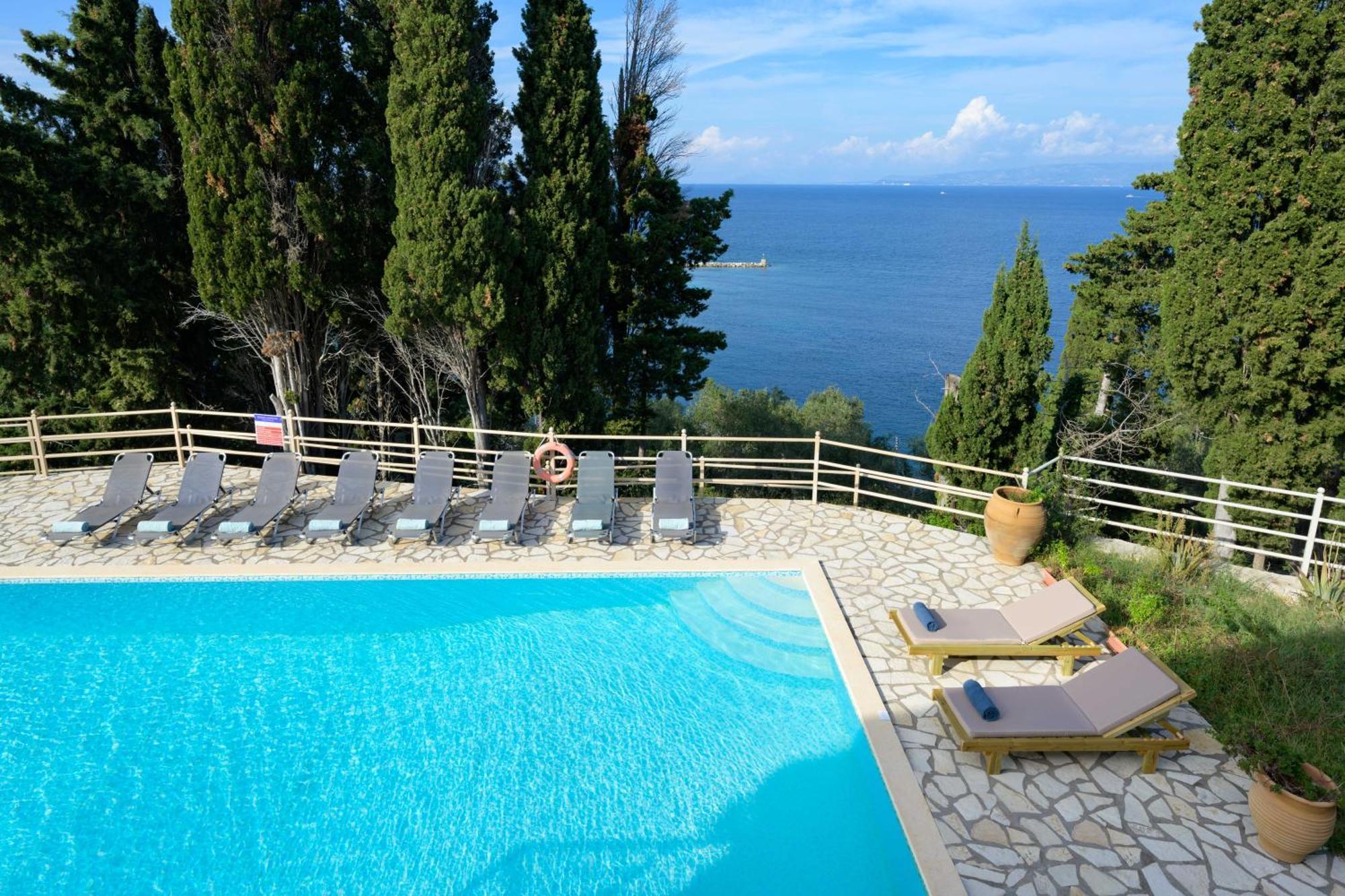 Longós Pangolas Apartments Paxos מראה חיצוני תמונה
