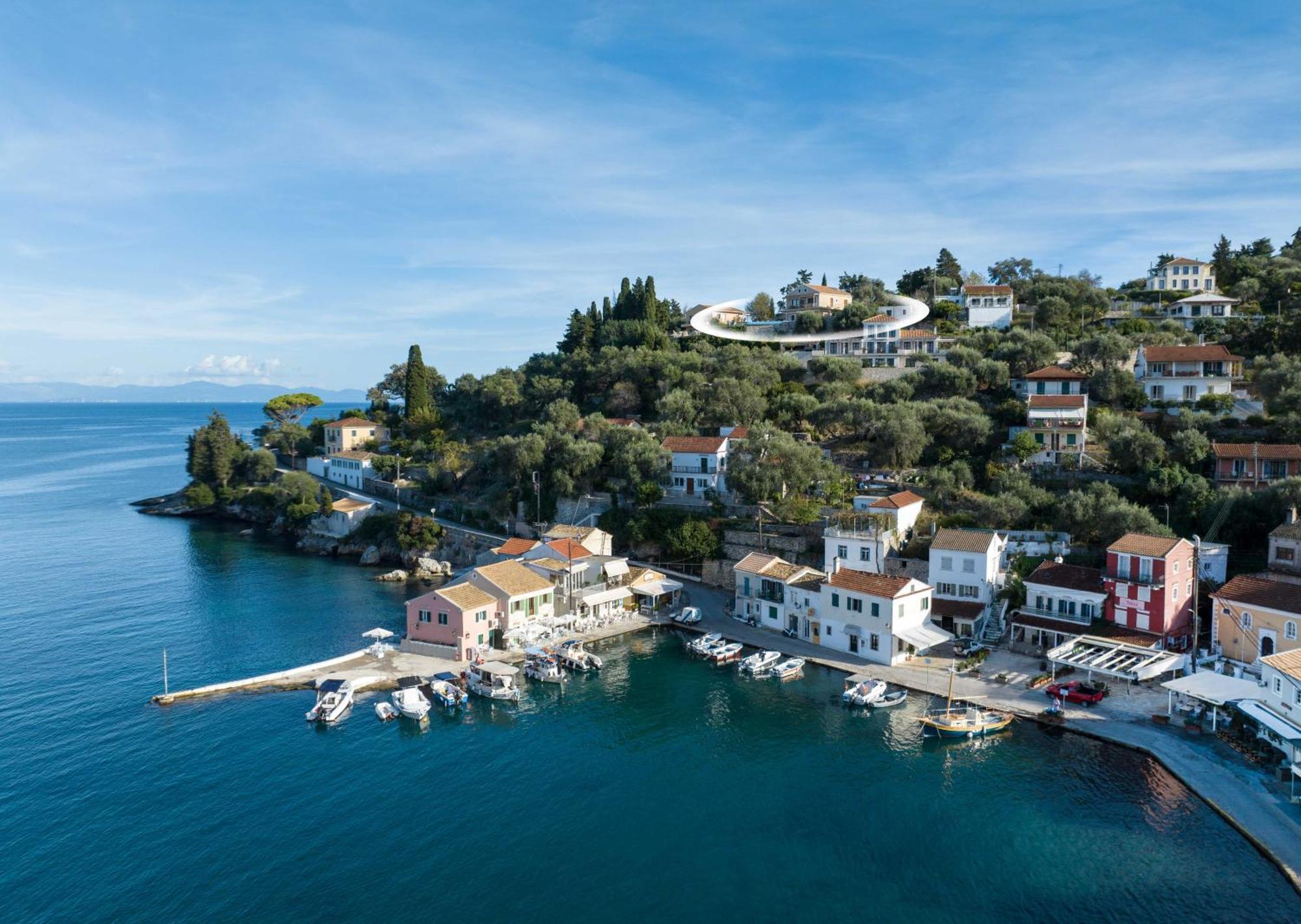 Longós Pangolas Apartments Paxos מראה חיצוני תמונה